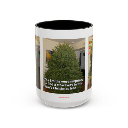 Christmas Tree Cat Mug