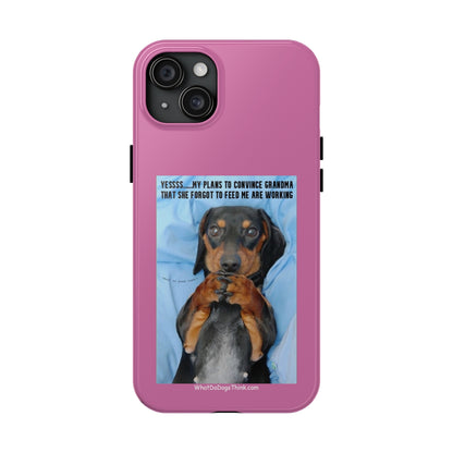 Grandma    Pink Tough Phone Cases