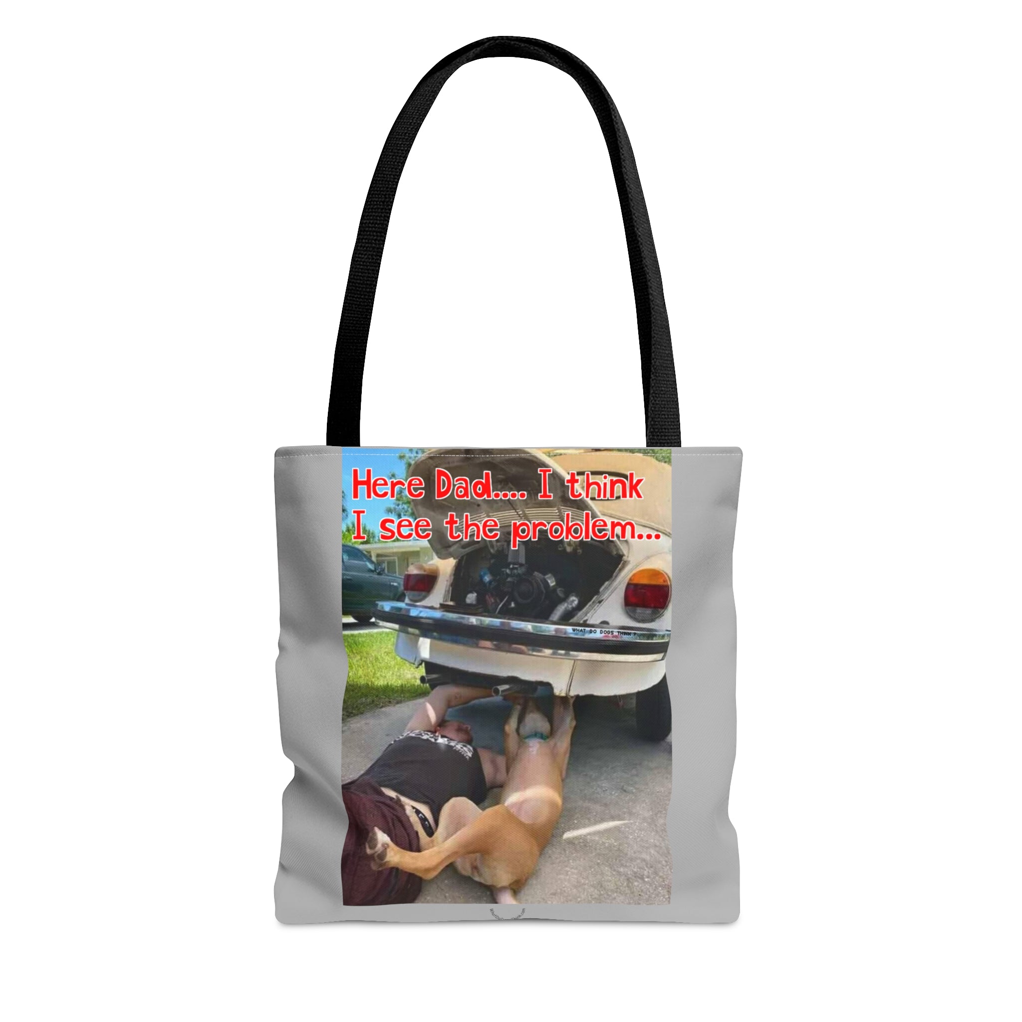 VW Helper  Grey Tote Bag