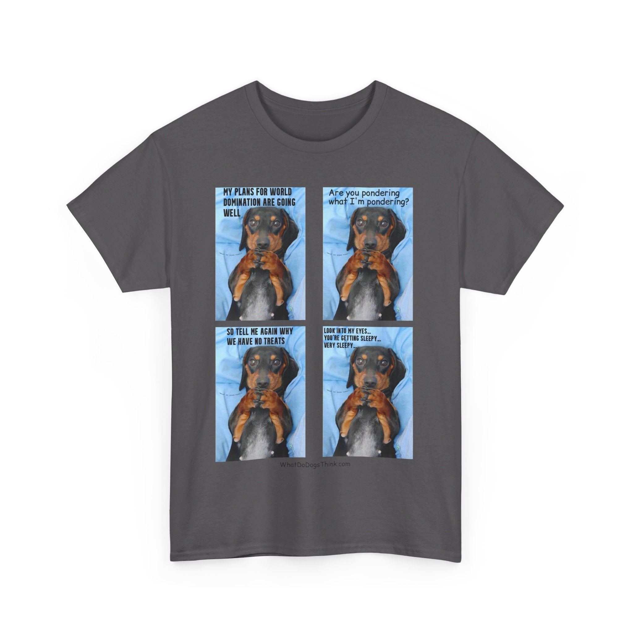 Devious Dachshund  T shirt 