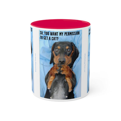 Devious Dachshund  Mug 