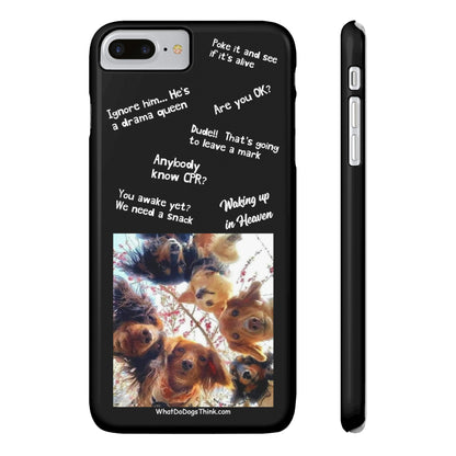 Are You OK?  Compilation    Black Slim Phone Cases