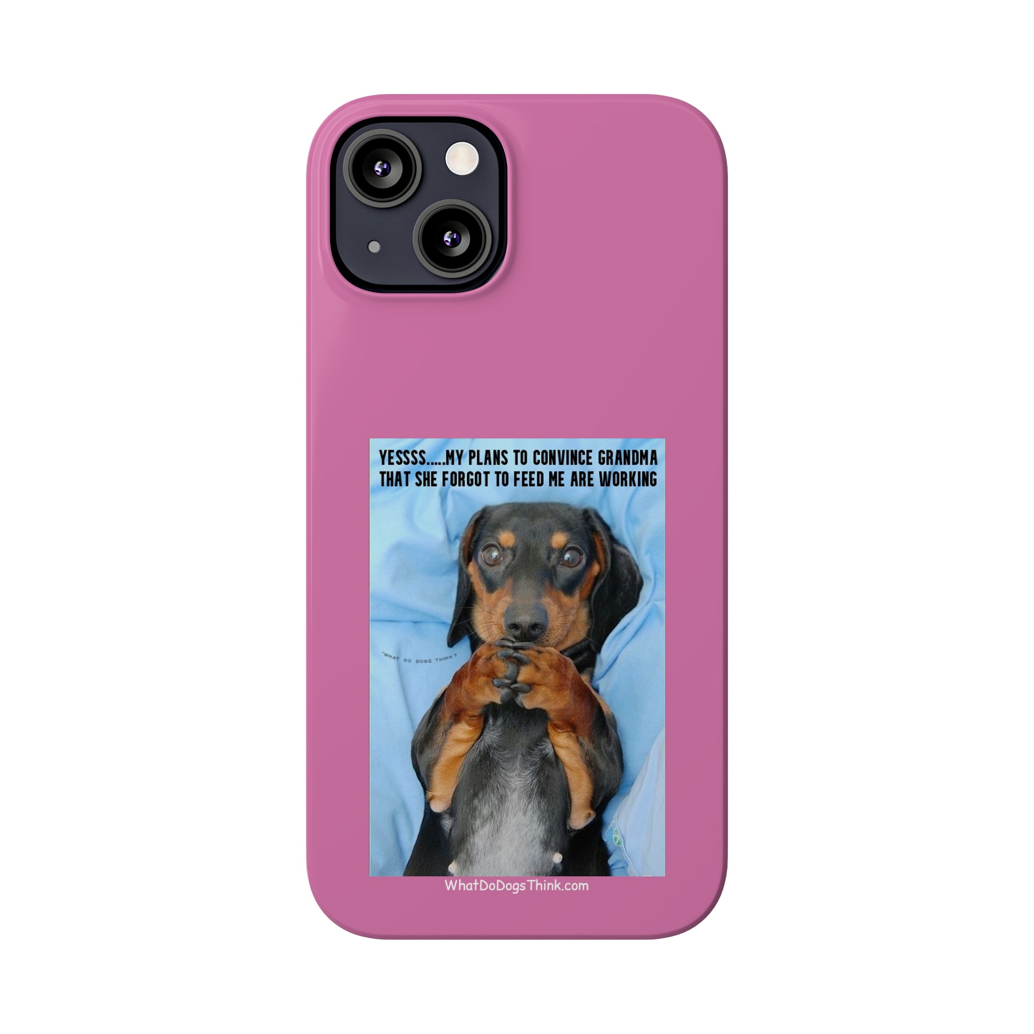 Grandma    Pink Slim Phone Cases