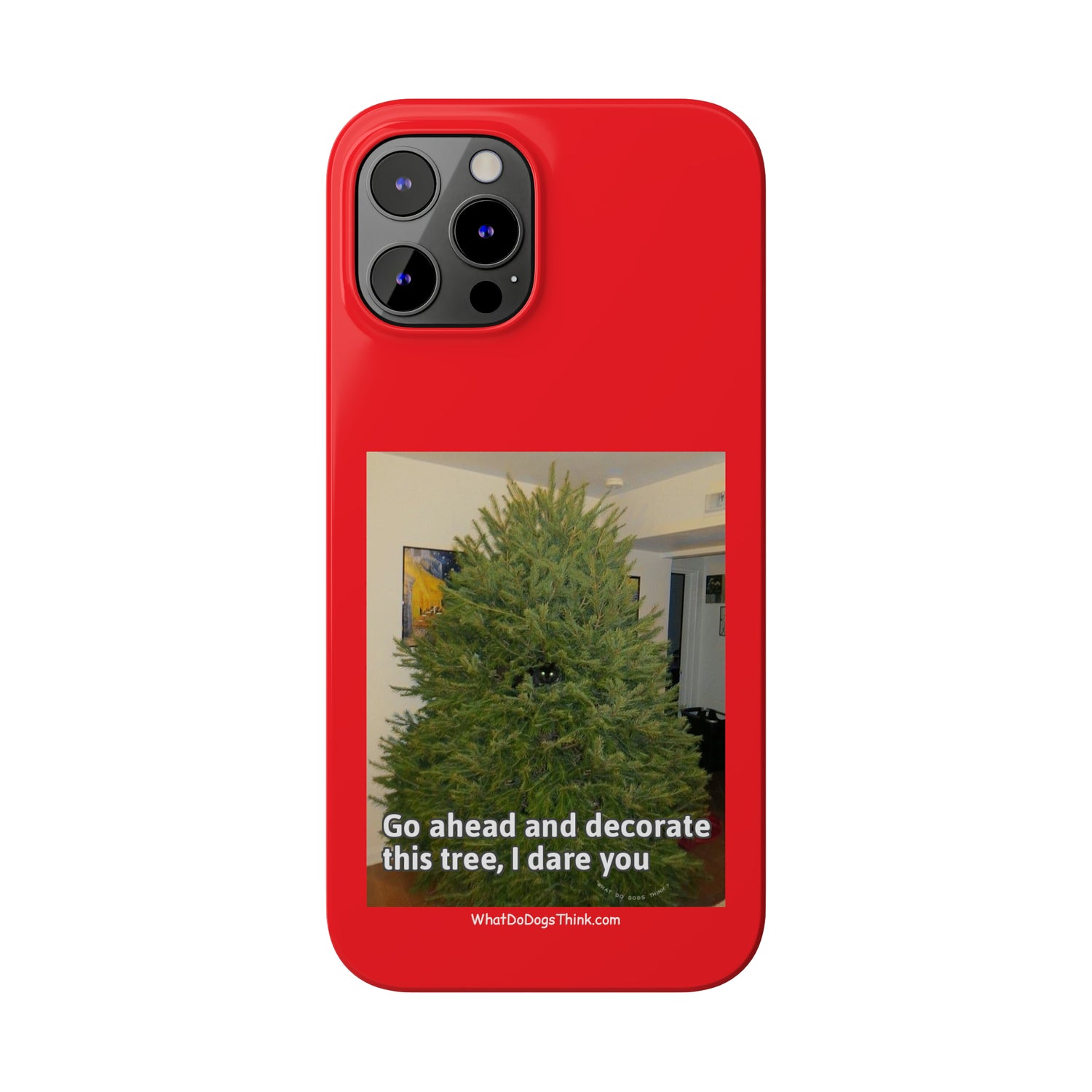 I Dare You      Red Slim Phone Case