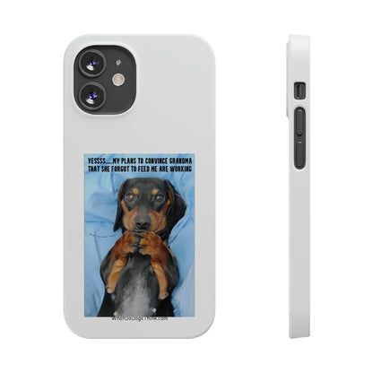 Grandma     White Slim Phone Cases