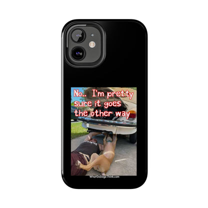 Other Way    Black Tough Phone Cases