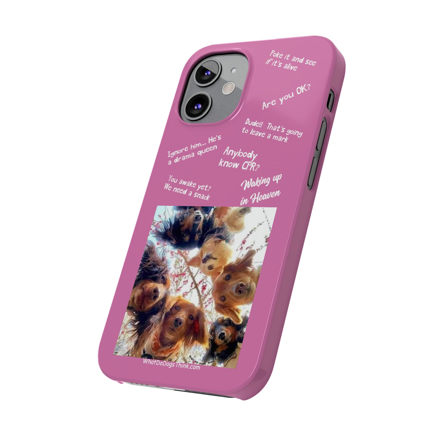 Are You OK?  Compilation    Pink Slim Phone Cases