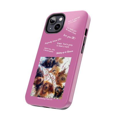 Are you OK? Compilation  Pink Tough Phone Cases