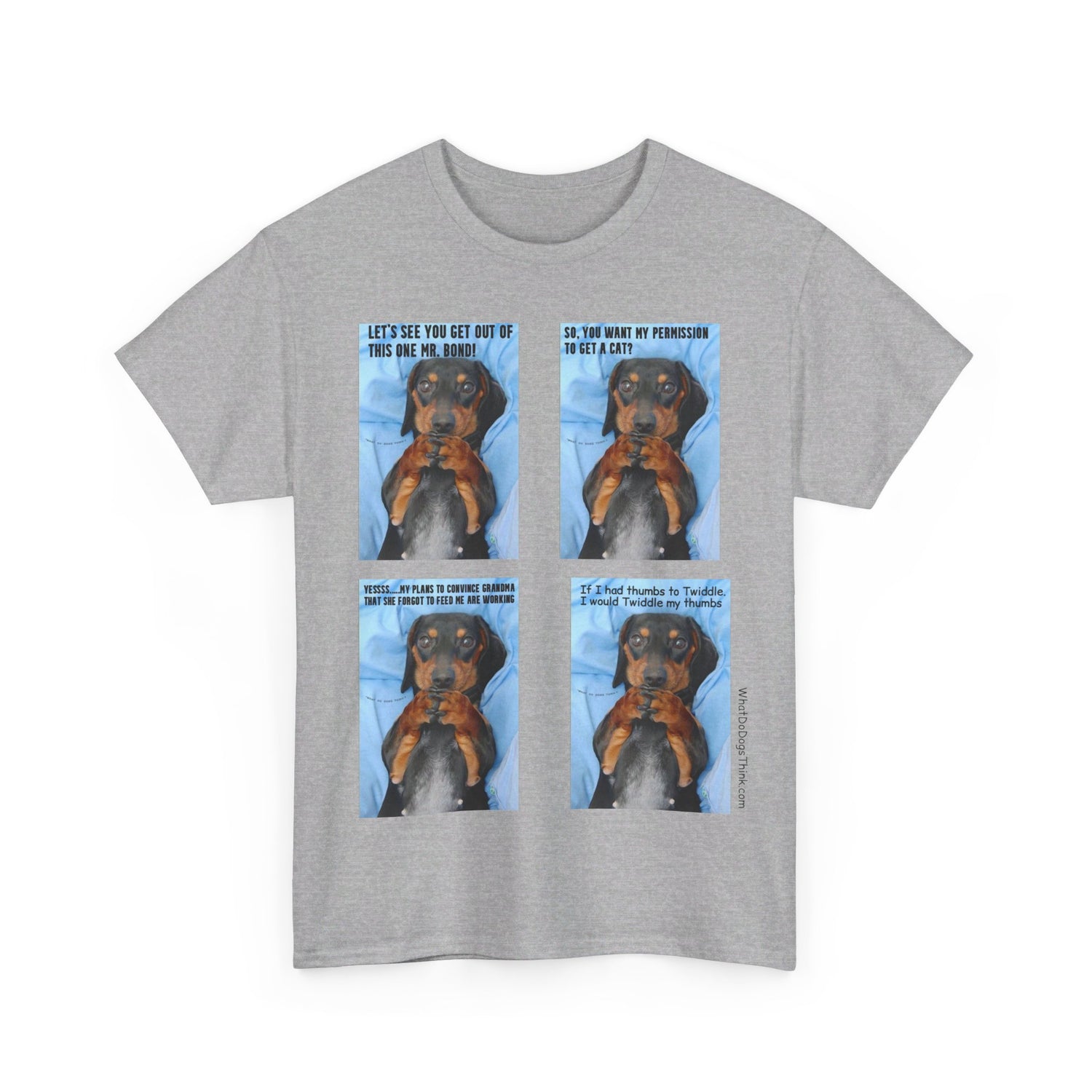 Devious Dachshund  T shirt 