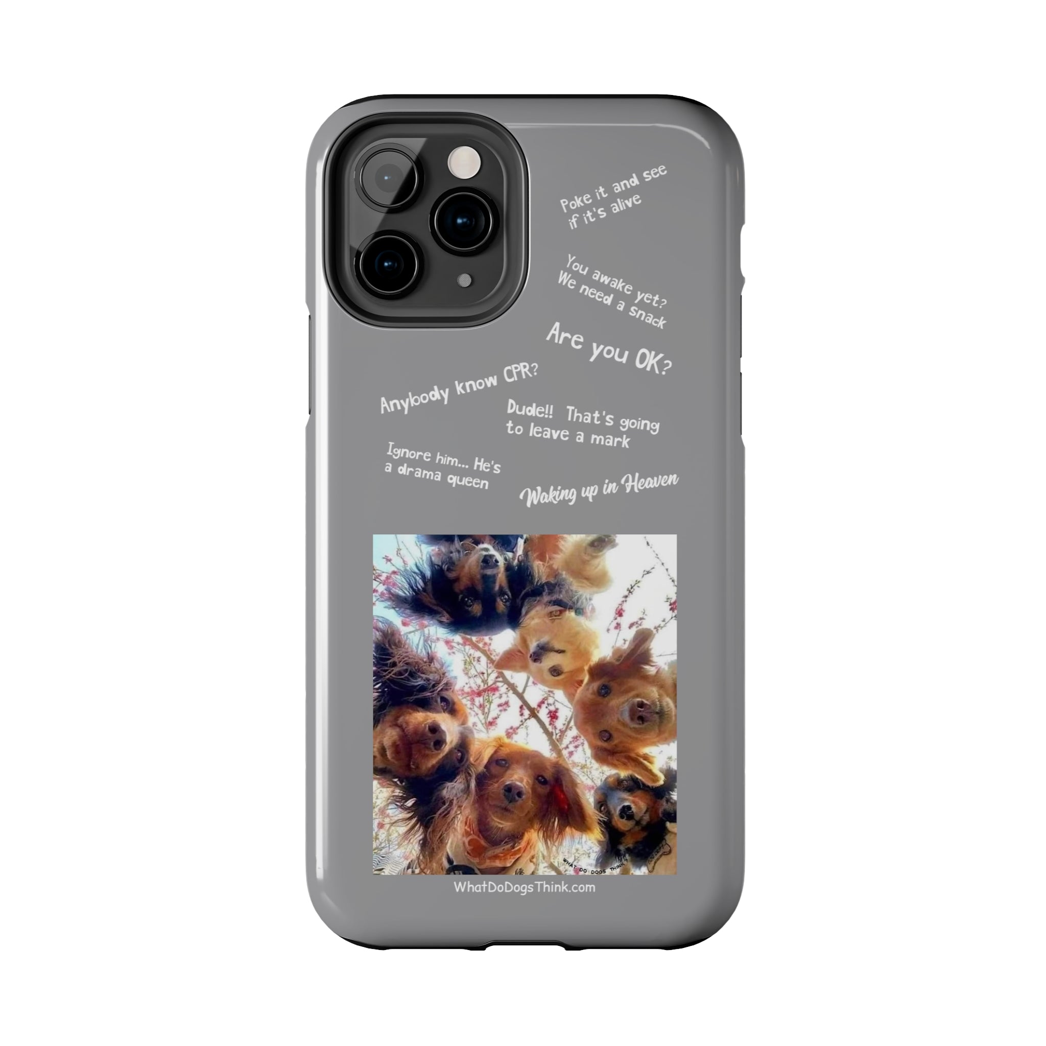 Are you OK? Compilation  Grey Tough Phone Cases