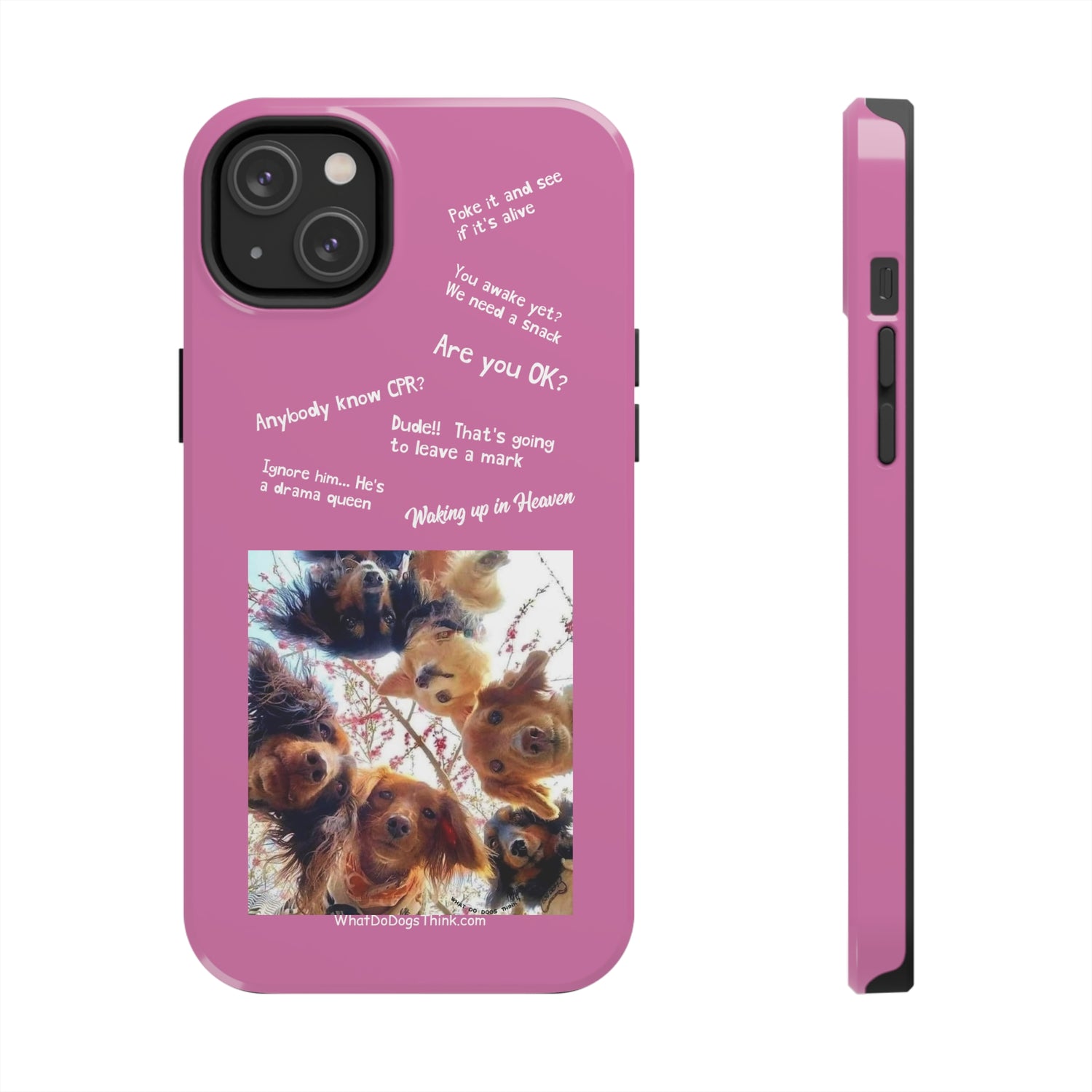 Are you OK? Compilation  Pink Tough Phone Cases