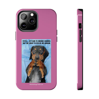 Grandma    Pink Tough Phone Cases