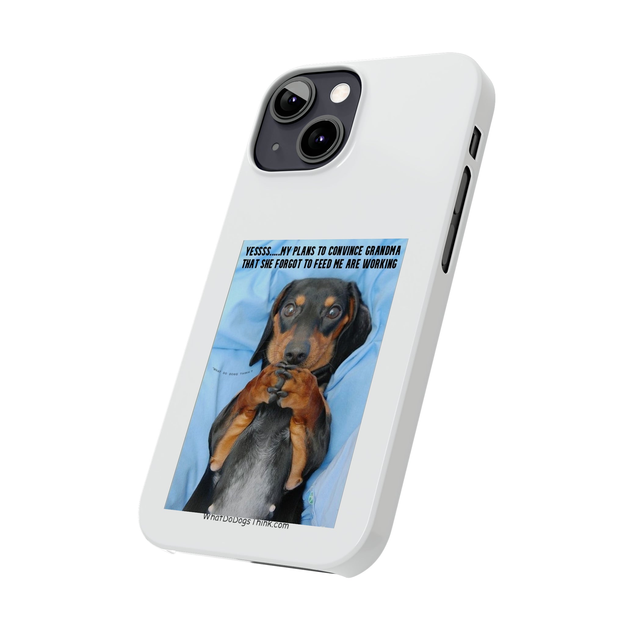 Grandma     White Slim Phone Cases