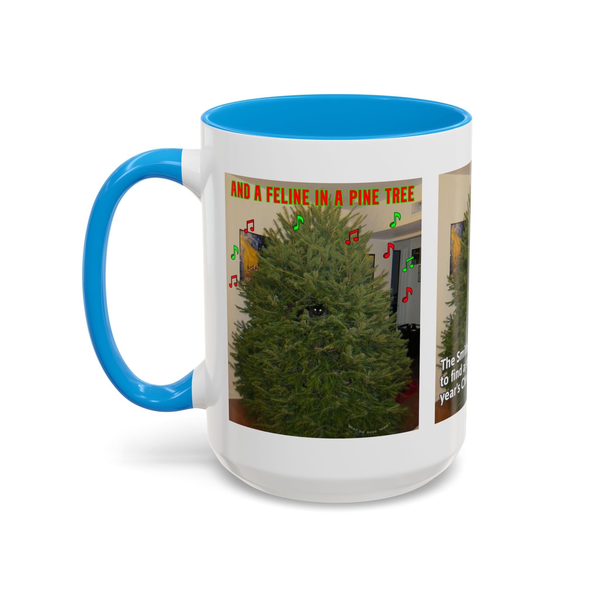 Christmas Tree Cat Mug