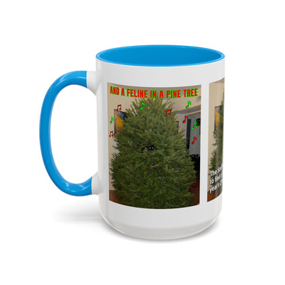 Christmas Tree Cat Mug