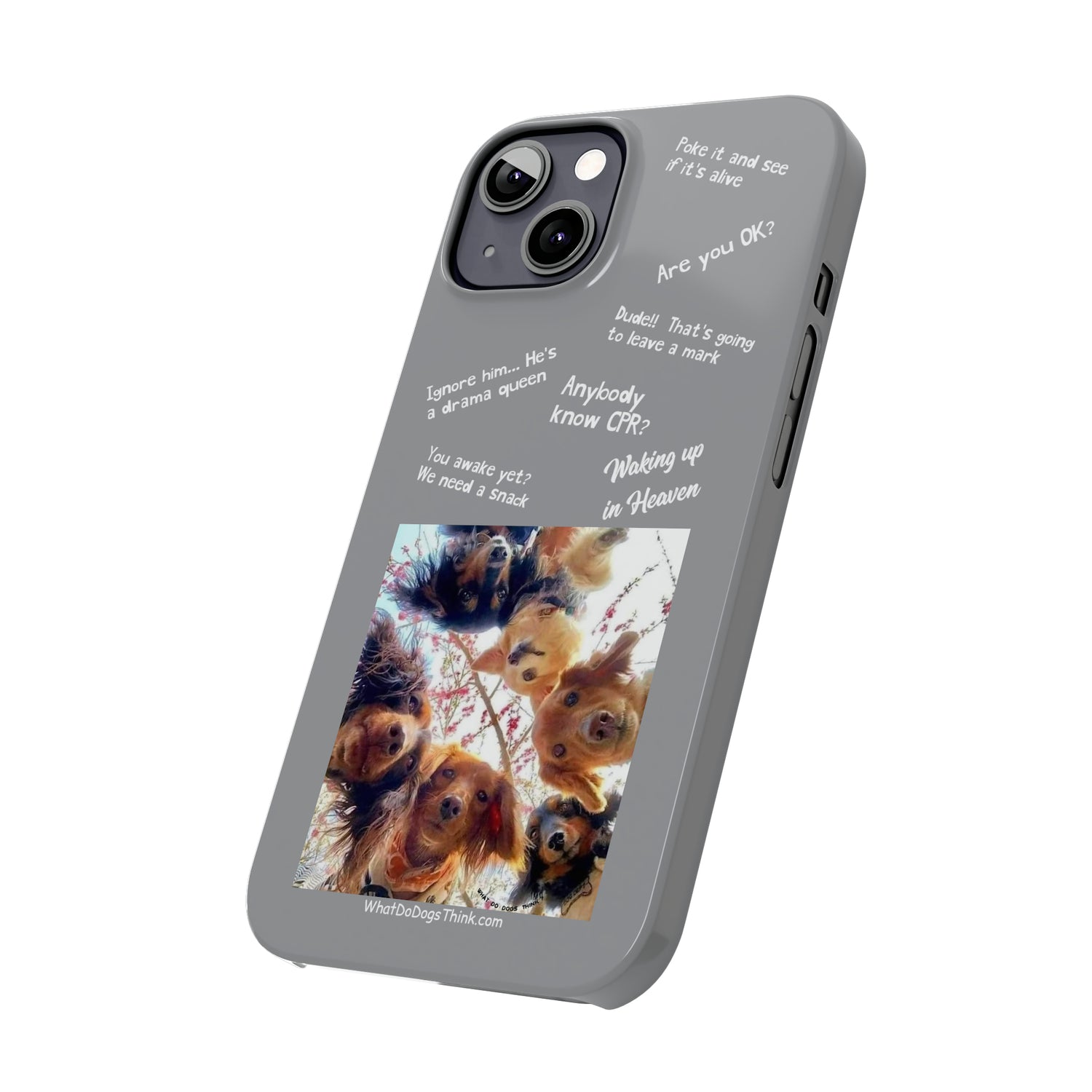 Are You OK?  Compilation    Grey Slim Phone Cases