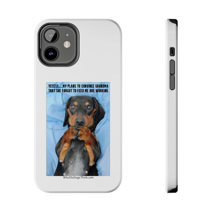 Grandma    White Tough Phone Cases