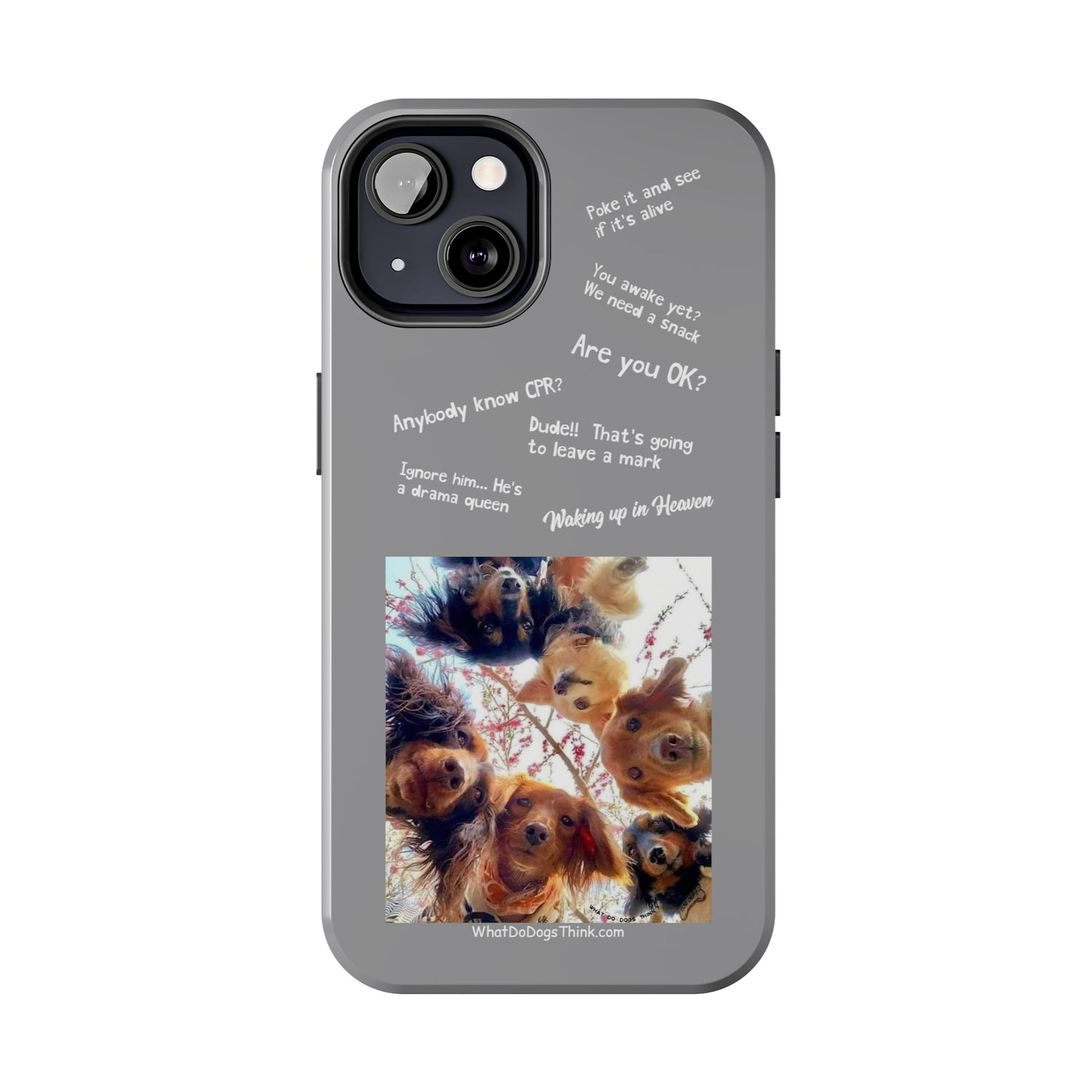 Are you OK? Compilation  Grey Tough Phone Cases