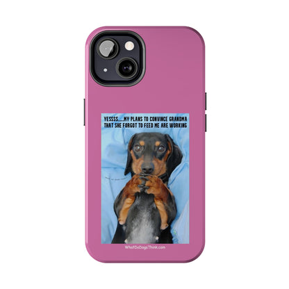 Grandma    Pink Tough Phone Cases