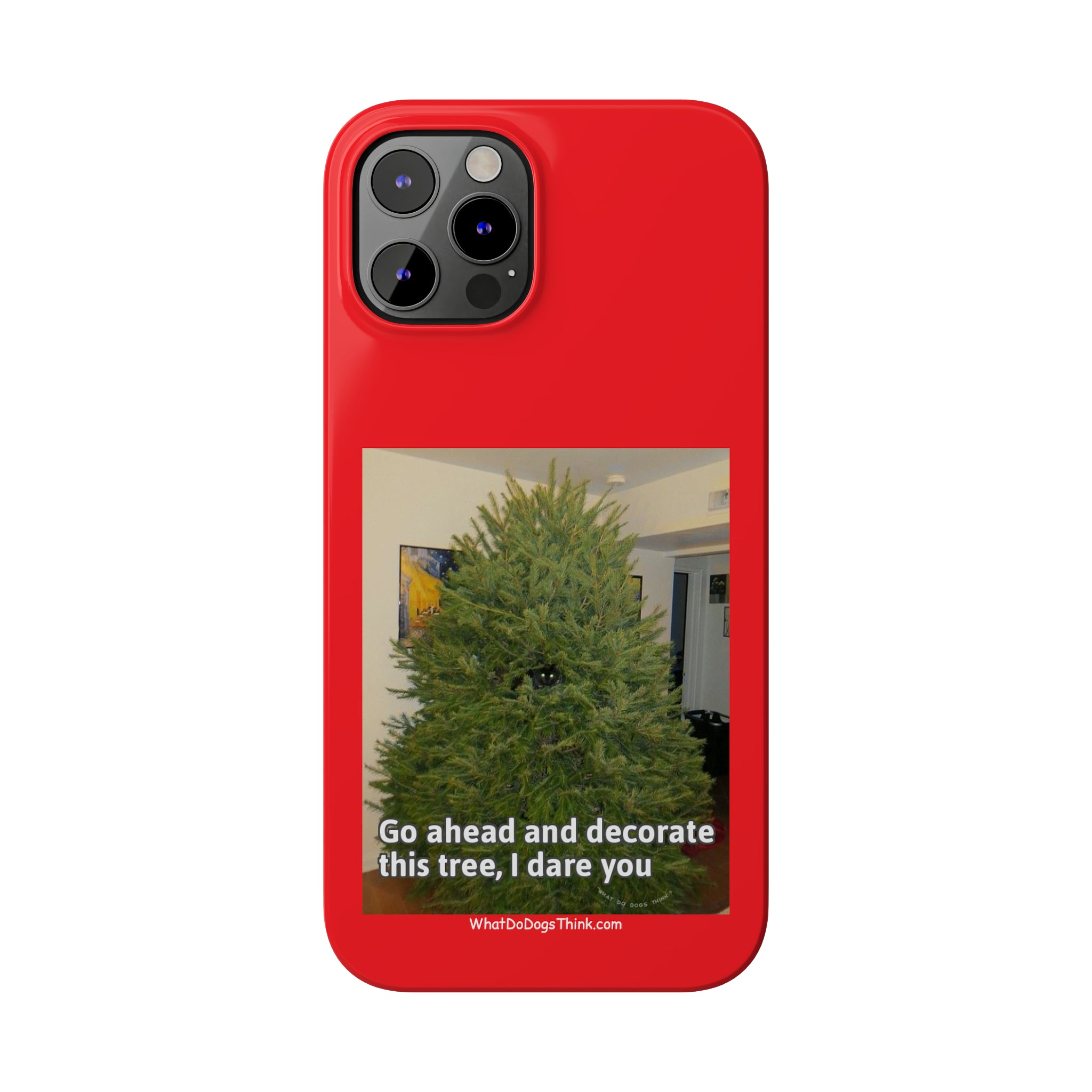 I Dare You      Red Slim Phone Case