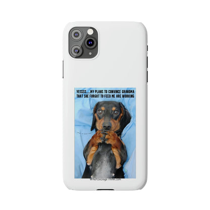 Grandma     White Slim Phone Cases