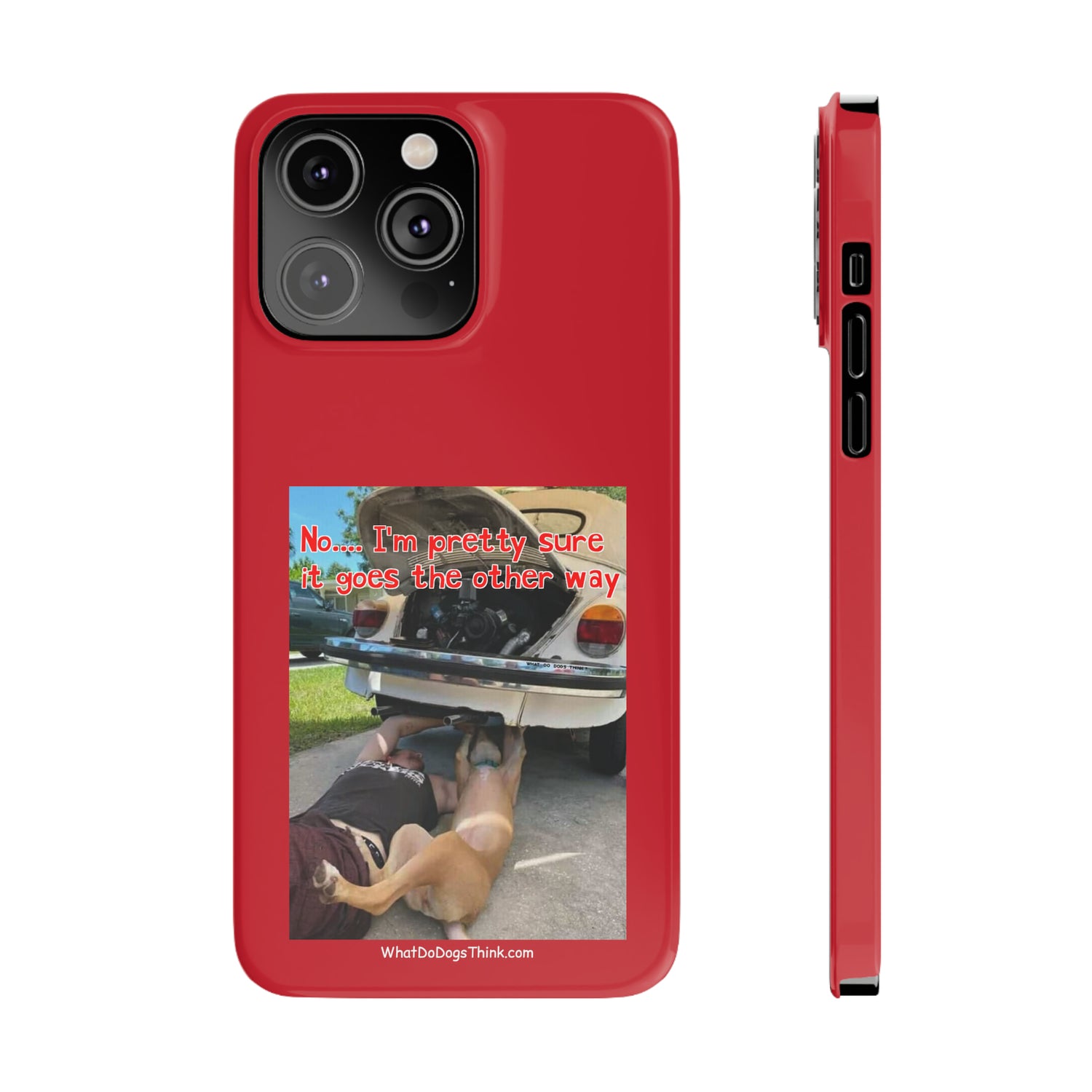 Other Way    Red Slim Phone Cases