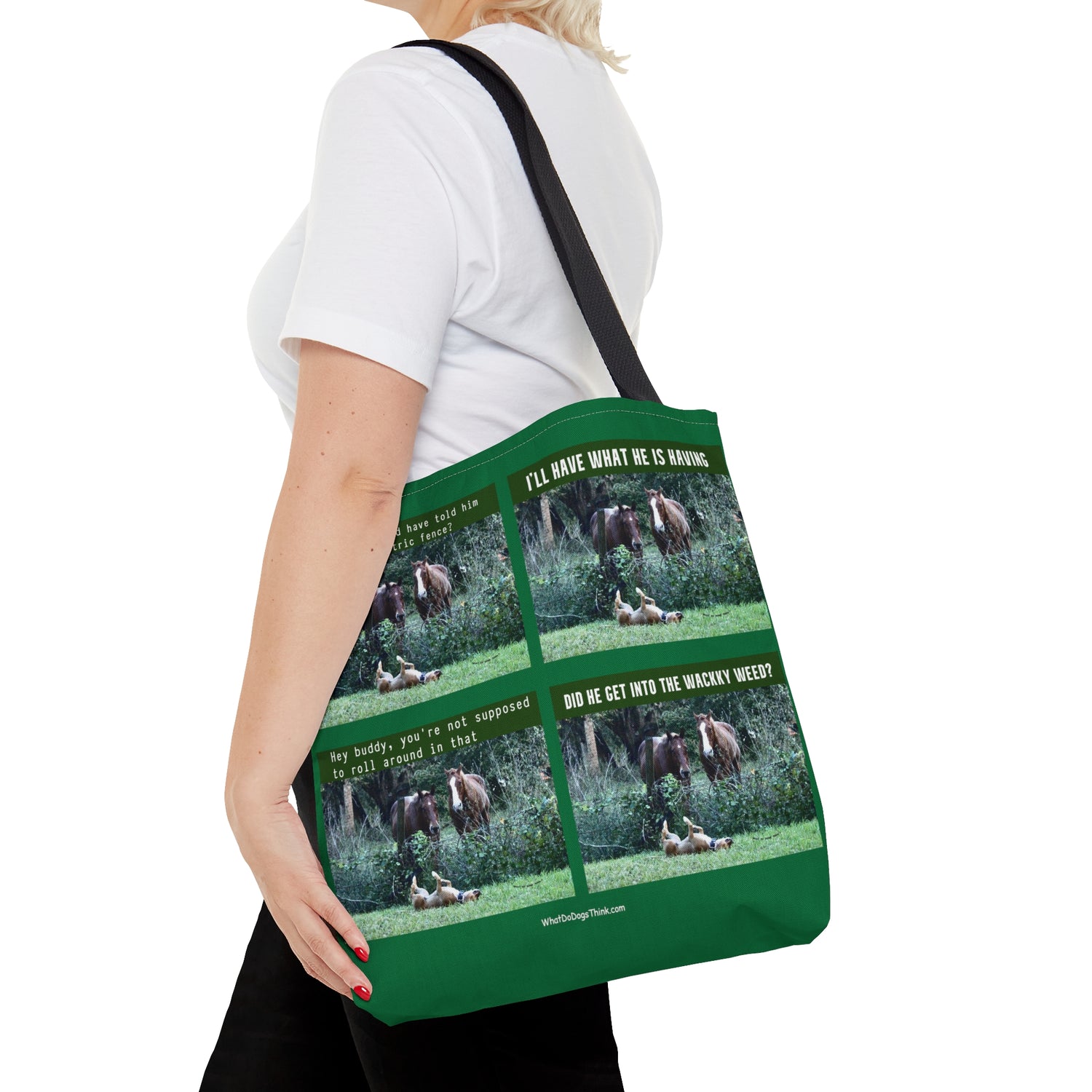 Horsing Around   Tote Bag