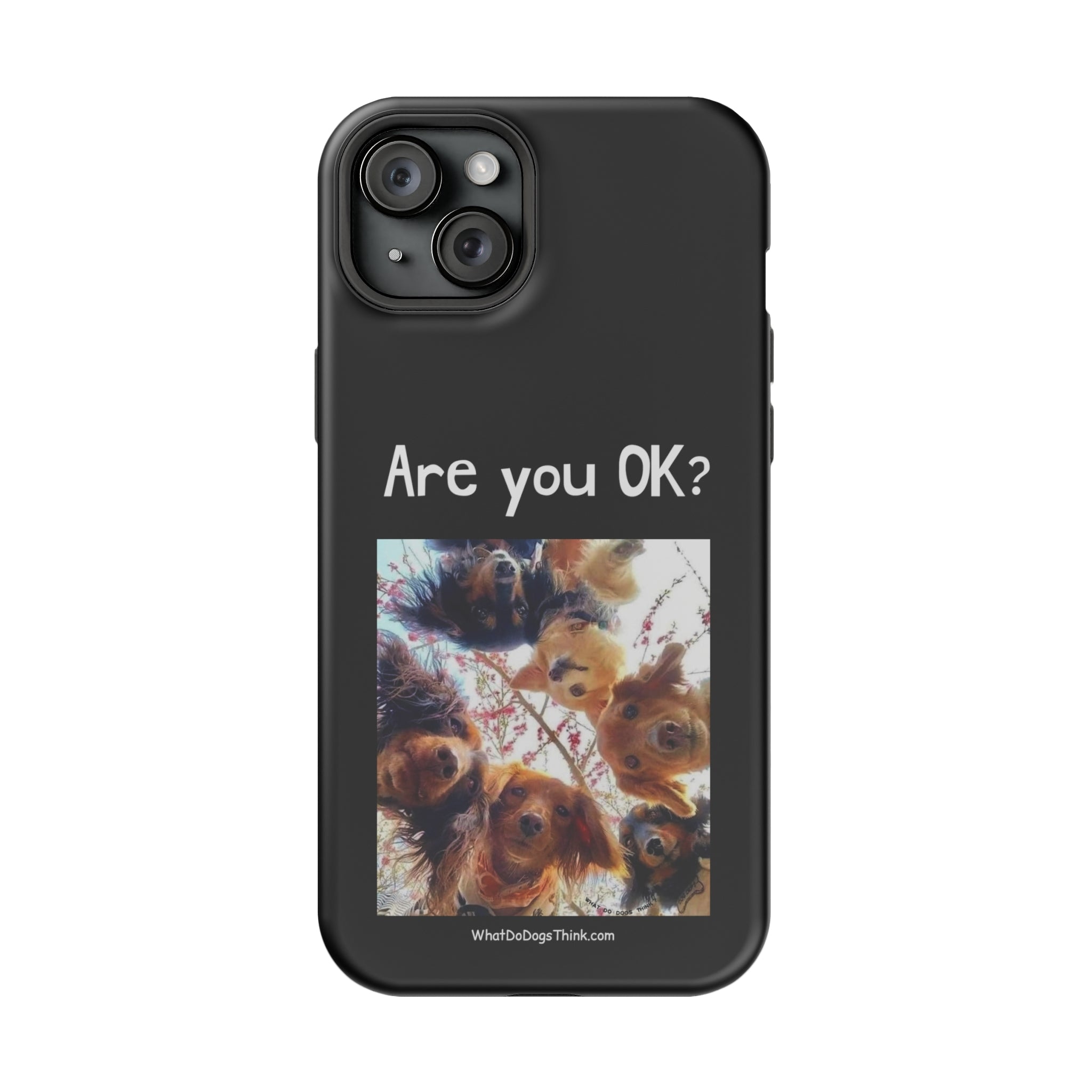 Are you OK?   Black MagSafe Tough Cases