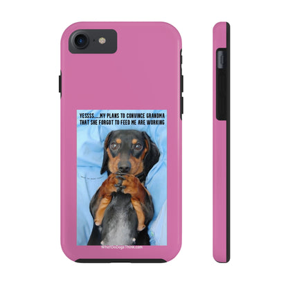 Grandma    Pink Tough Phone Cases