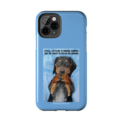 Grandma    Blue Tough Phone Cases