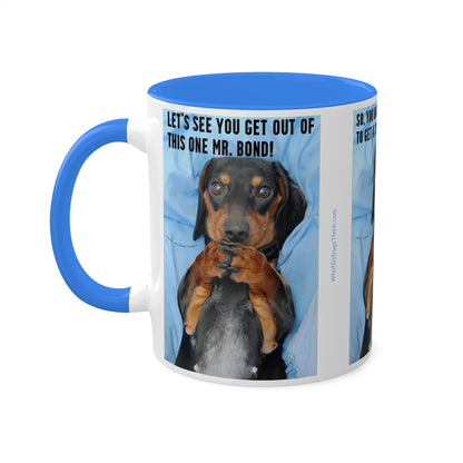 Devious Dachshund  Mug 