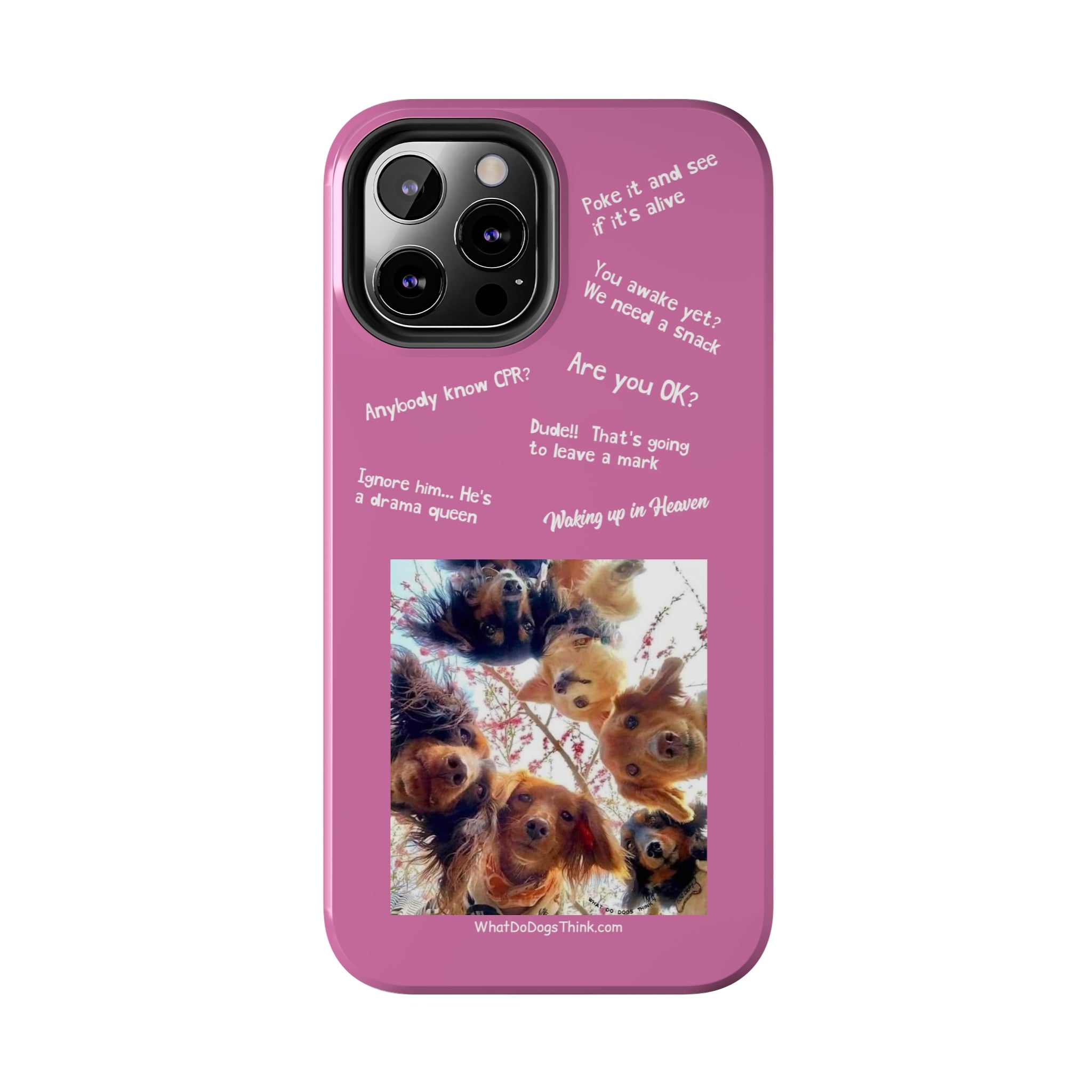 Are you OK? Compilation  Pink Tough Phone Cases