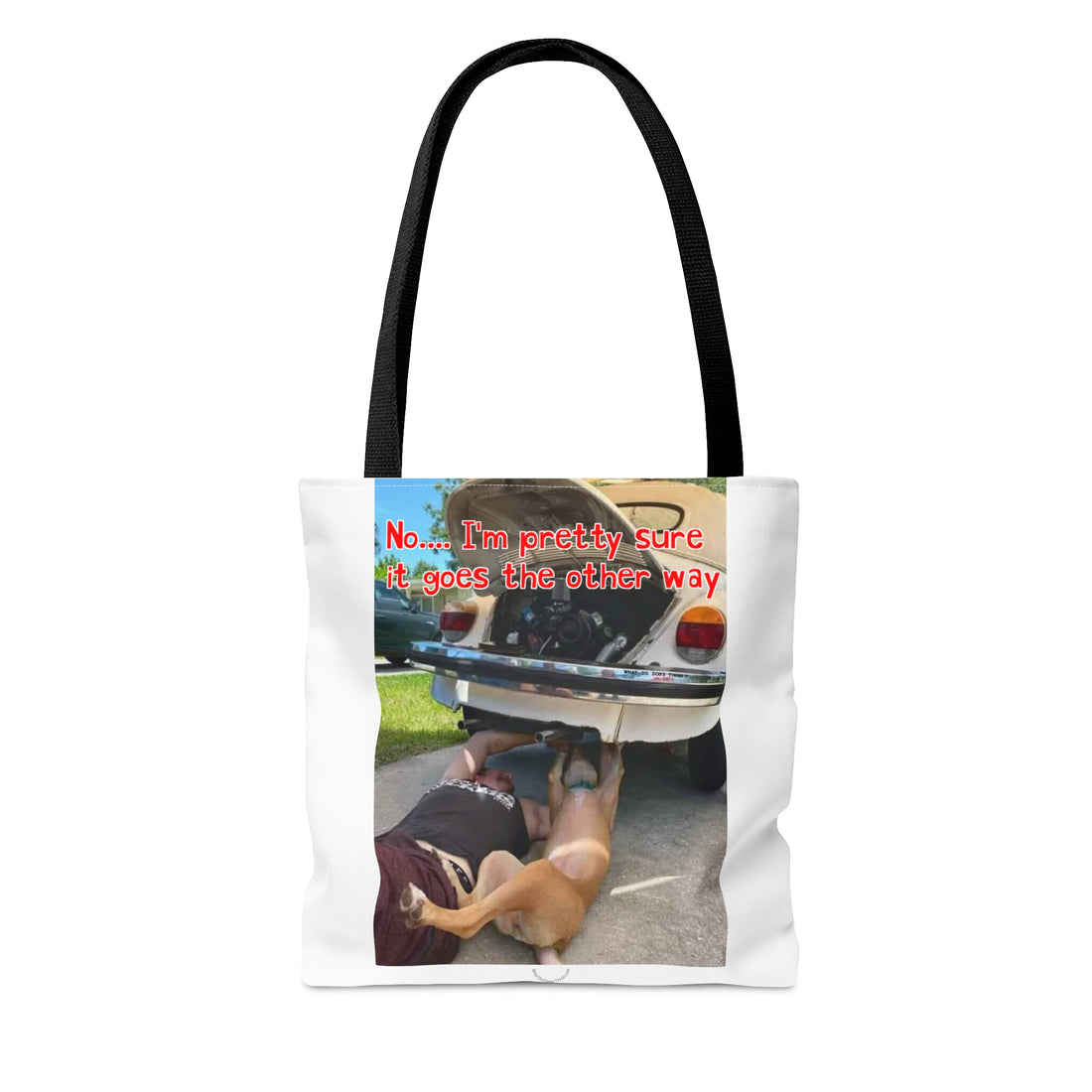 VW Helper  White Tote Bag