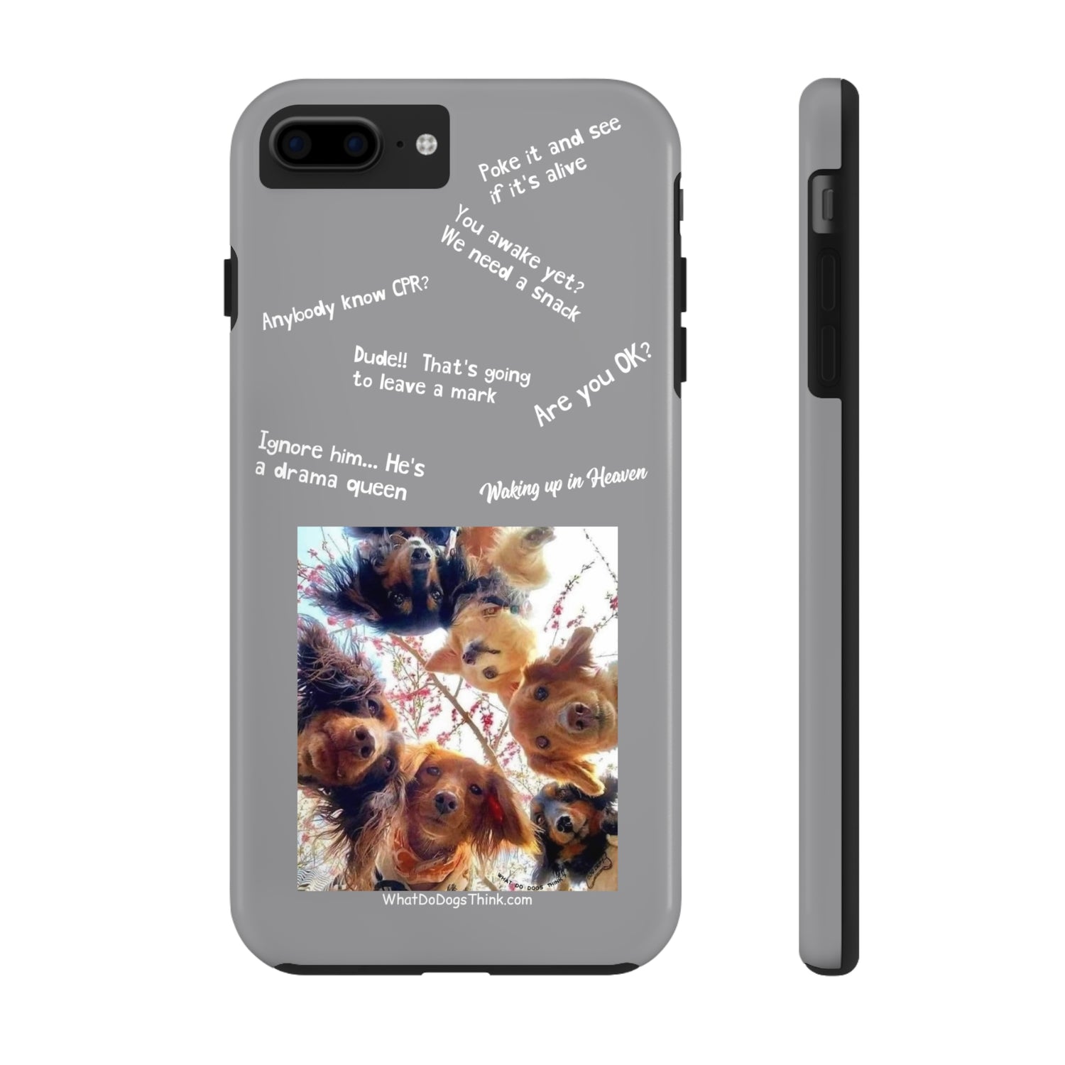 Are you OK? Compilation  Grey Tough Phone Cases