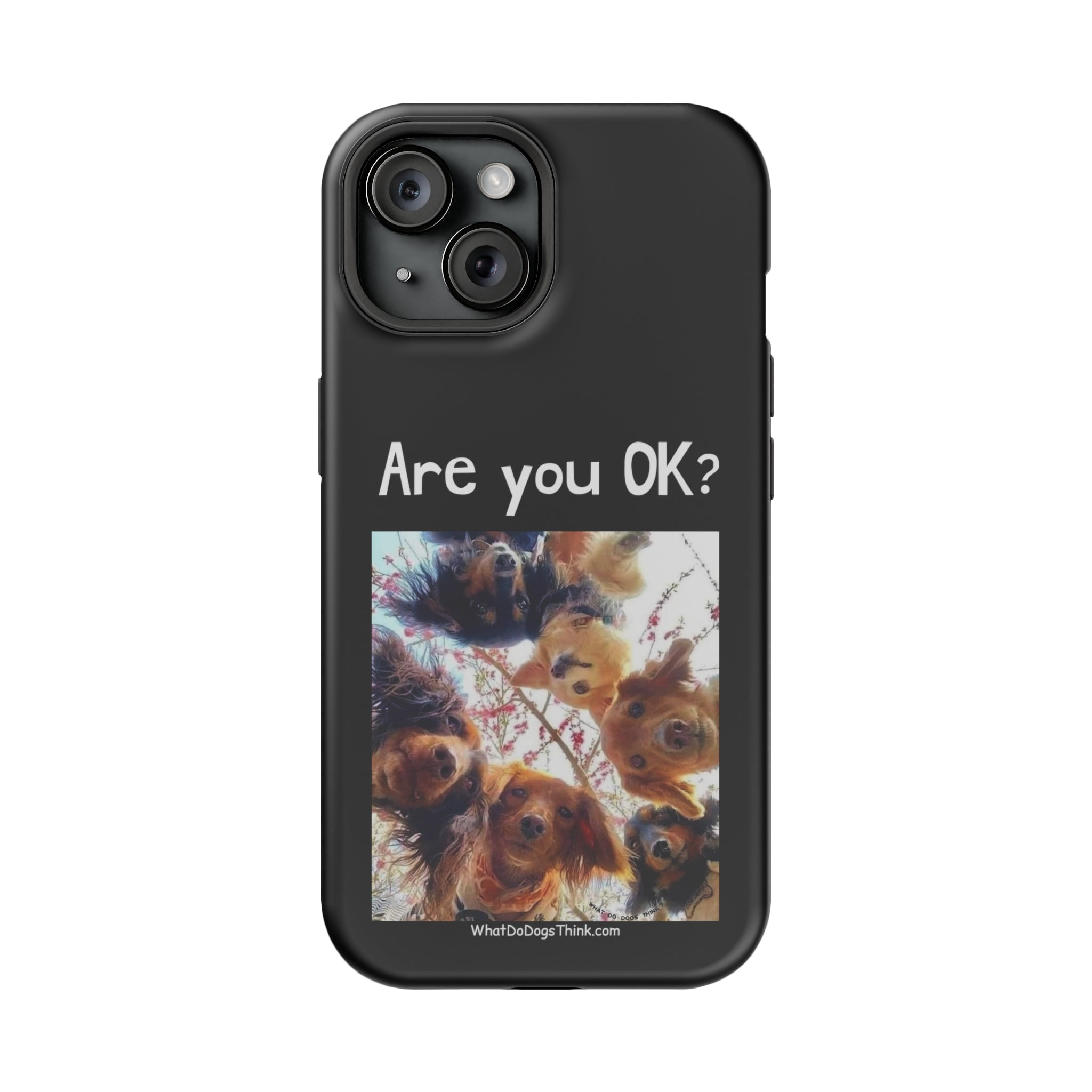 Are you OK?   Black MagSafe Tough Cases