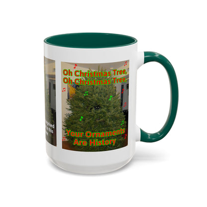 Christmas Tree Cat Mug