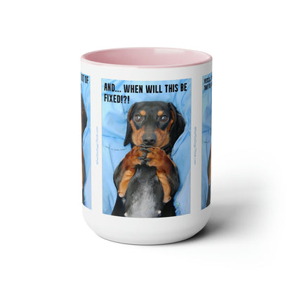 Devious Dachshund Mug  