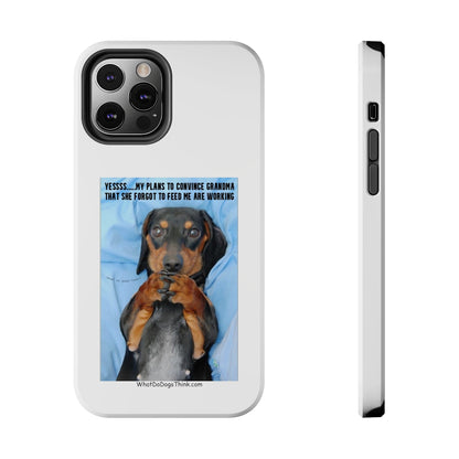 Grandma    White Tough Phone Cases