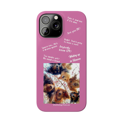 Are You OK?  Compilation    Pink Slim Phone Cases