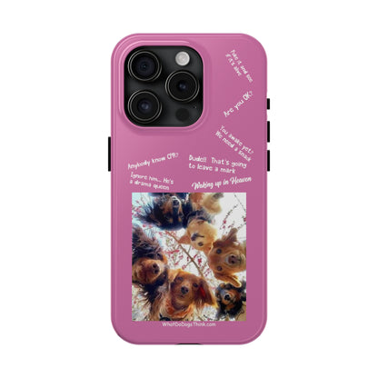 Are you OK? Compilation  Pink Tough Phone Cases