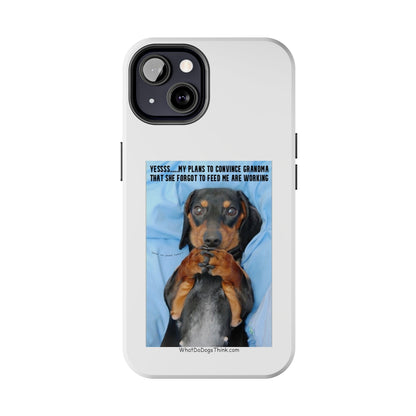 Grandma    White Tough Phone Cases