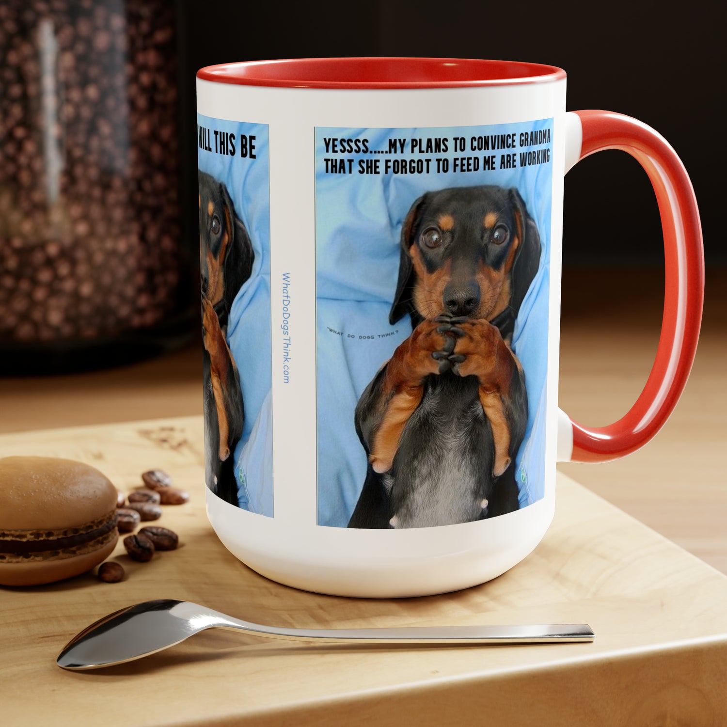 Devious Dachshund Mug  