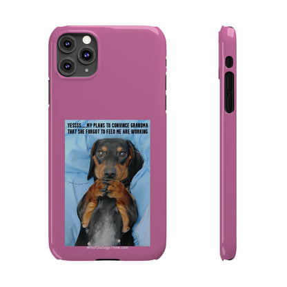 Grandma    Pink Slim Phone Cases