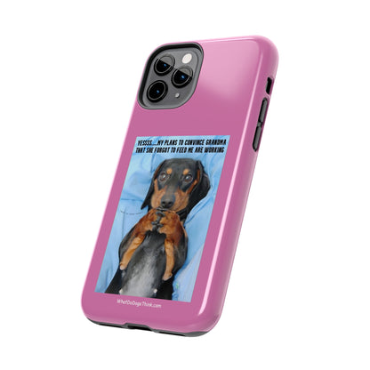 Grandma    Pink Tough Phone Cases