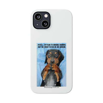 Grandma     White Slim Phone Cases