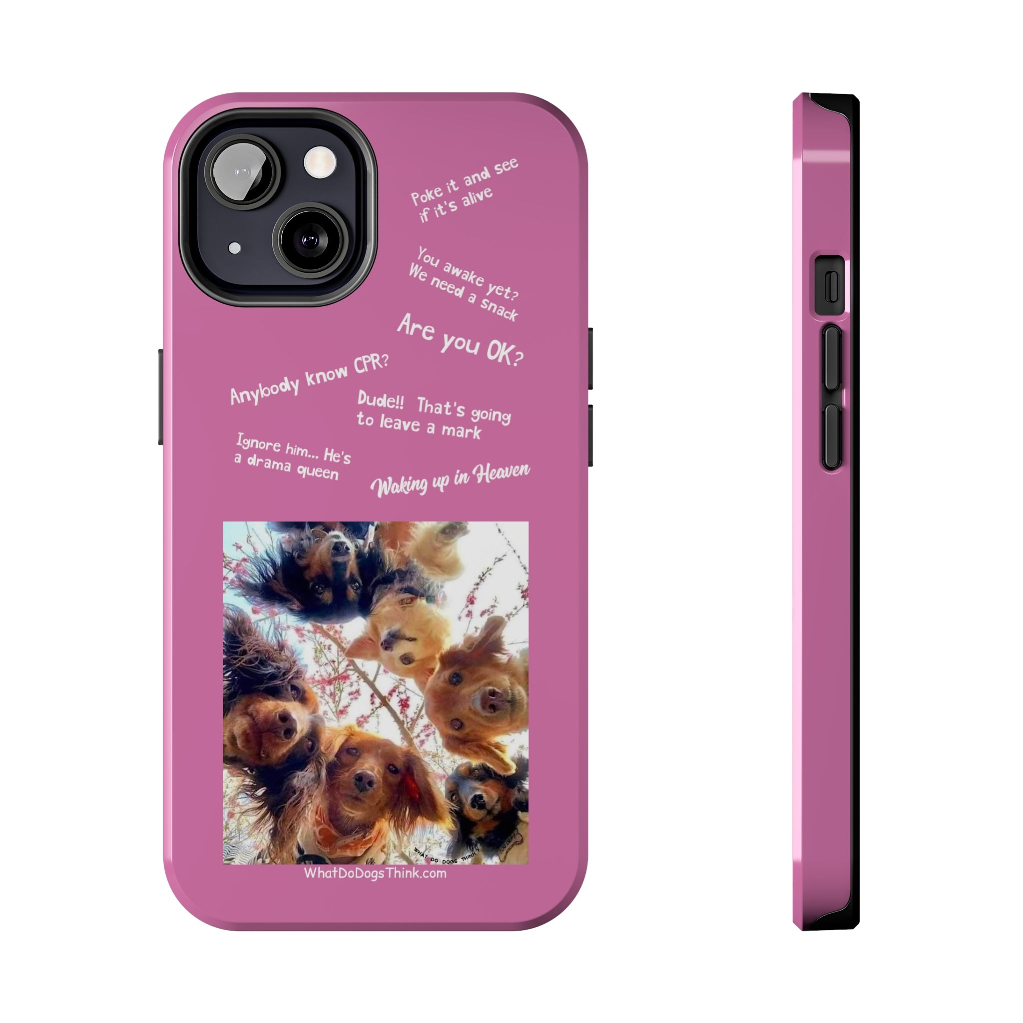 Are you OK? Compilation  Pink Tough Phone Cases