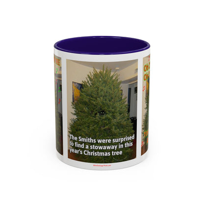 Christmas Tree Cat Mug