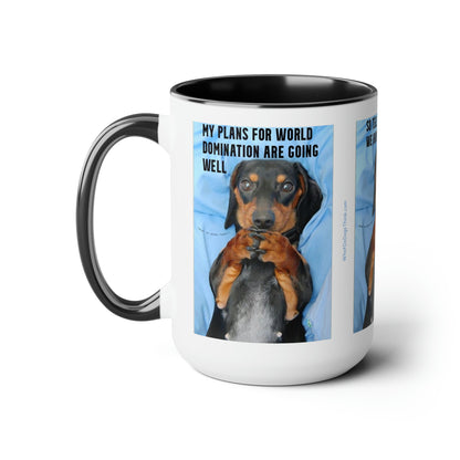 Devious Dachshund Mug  