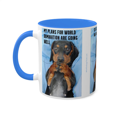 Devious Dachshund  Mug 