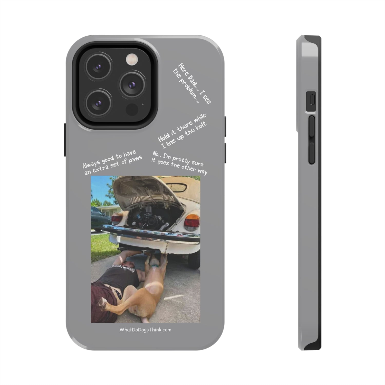 Bug Helper Compilation   Grey Tough Phone Cases